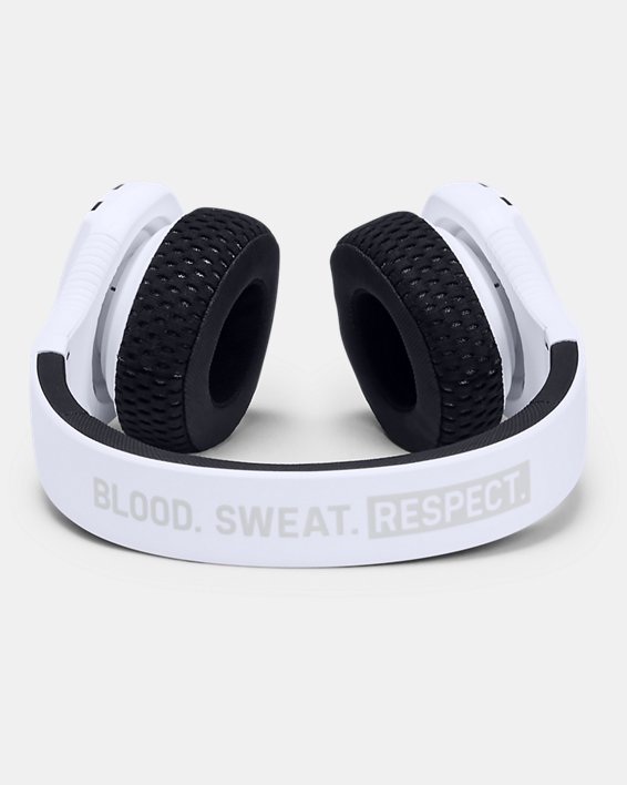 UA Sport Wireless Train - Cuffie Project Rock Edition, White, pdpMainDesktop image number 2